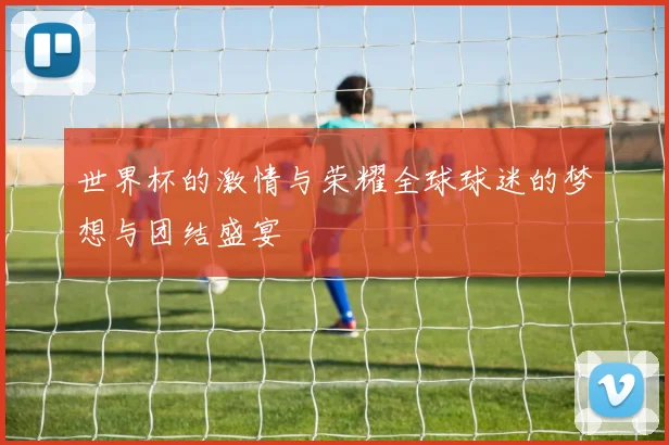 世界杯的激情与荣耀全球球迷的梦想与团结盛宴
