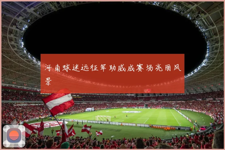 河南球迷远征军助威成赛场亮丽风景